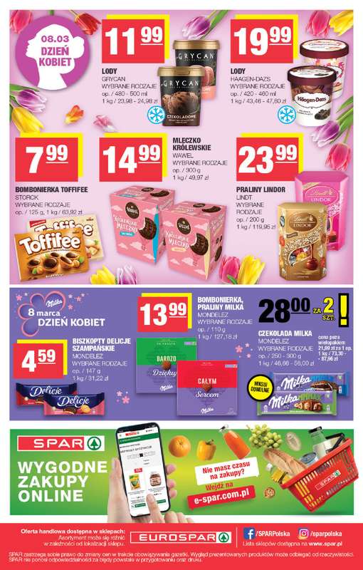 SPAR - gazetka promocyjna Gazetka Eurospar od środy 04.03 do niedzieli 15.03 - strona 16