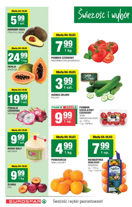 SPAR - gazetka promocyjna Gazetka Eurospar od środy 04.03 do niedzieli 15.03 - strona 2