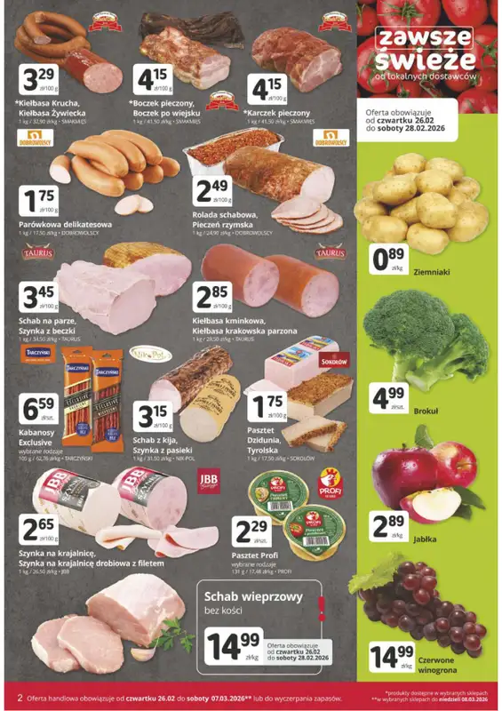 Marketvita - gazetka promocyjna Gazetka  do soboty 07.03 - strona 2