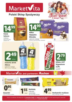 Marketvita - gazetka promocyjna Gazetka  do soboty 07.03
