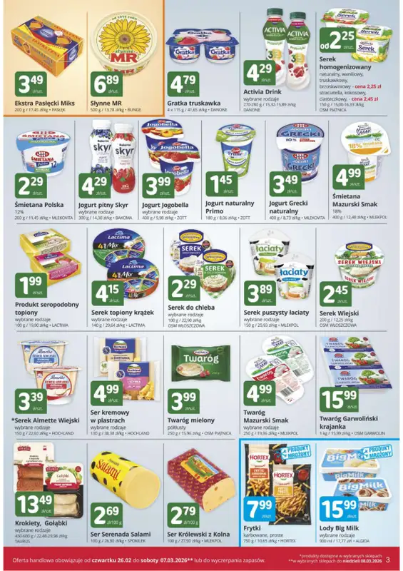 Marketvita - gazetka promocyjna Gazetka  do soboty 07.03 - strona 3