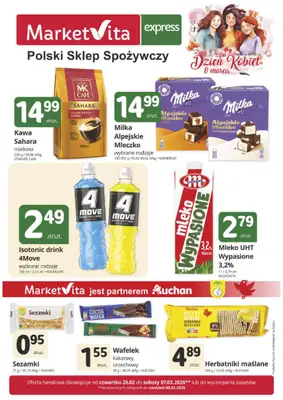 Marketvita - gazetka promocyjna Gazetka  Express  do soboty 07.03