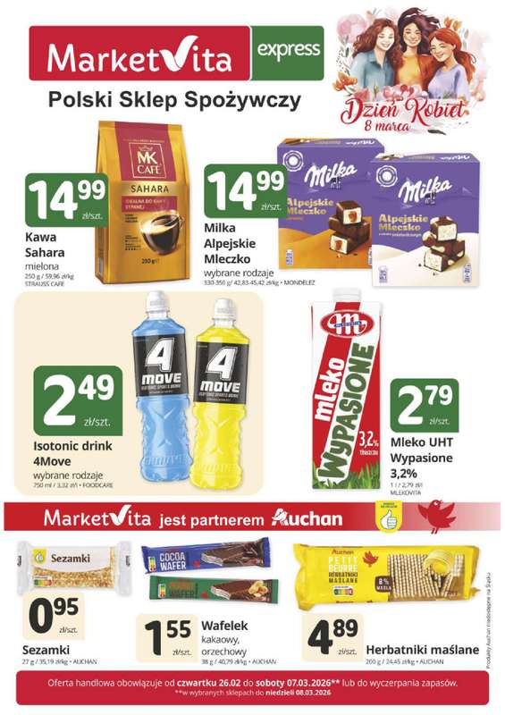 Marketvita - gazetka promocyjna Gazetka  Express  do soboty 07.03