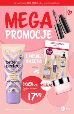 Rossmann - gazetka promocyjna MEGA promocje z nowej gazetki od czwartku 26.02 do środy 04.03