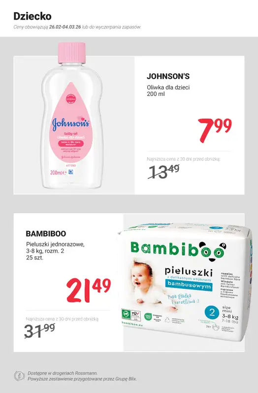 Rossmann - gazetka promocyjna MEGA promocje z nowej gazetki od czwartku 26.02 do środy 04.03 - strona 11