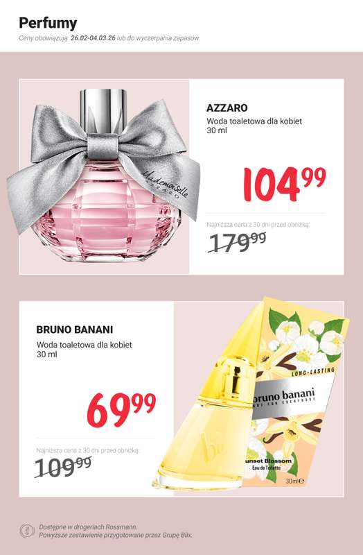 Rossmann - gazetka promocyjna MEGA promocje z nowej gazetki od czwartku 26.02 do środy 04.03 - strona 4