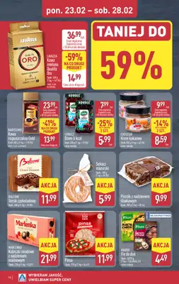 Aldi - gazetka promocyjna Pełny katalog! od poniedziałku 23.02 do soboty 28.02 - strona 14