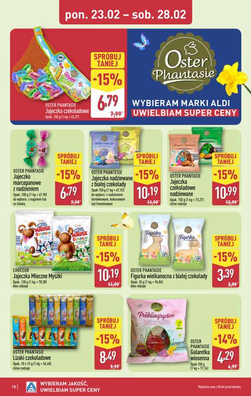 Aldi - gazetka promocyjna Pełny katalog! od poniedziałku 23.02 do soboty 28.02 - strona 18