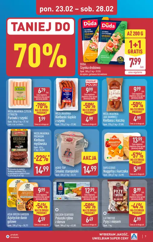 Aldi - gazetka promocyjna Pełny katalog! od poniedziałku 23.02 do soboty 28.02 - strona 7