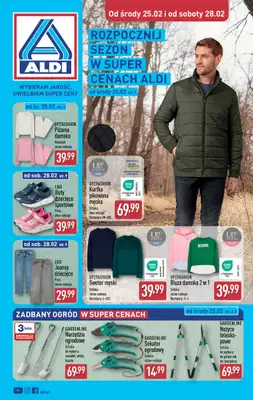 Aldi - gazetka promocyjna Aldi ma to coś! od środy 25.02 do soboty 28.02