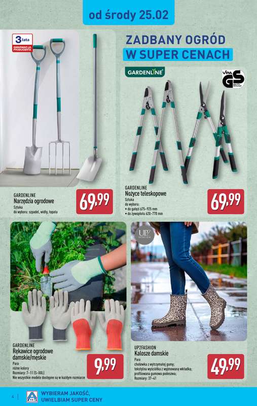 Aldi - gazetka promocyjna Aldi ma to coś! od środy 25.02 do soboty 28.02 - strona 4