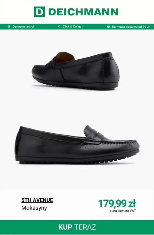 Deichmann - gazetka promocyjna Mokasyny na wiosnę od czwartku 26.02  - strona 2