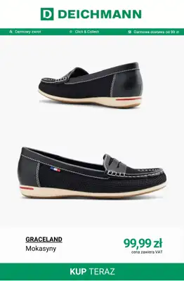 Deichmann - gazetka promocyjna Mokasyny na wiosnę od czwartku 26.02  - strona 7