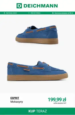 Deichmann - gazetka promocyjna Mokasyny na wiosnę od czwartku 26.02  - strona 9