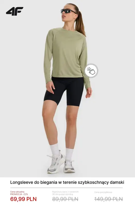 4F - gazetka promocyjna Ubrania do biegania w SUPER cenach! od czwartku 26.02  - strona 6