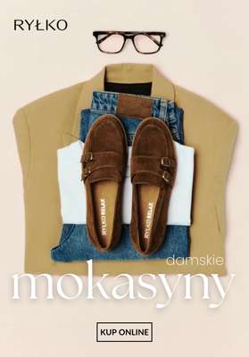 Ryłko - gazetka promocyjna Mokasyny damskie od czwartku 26.02 