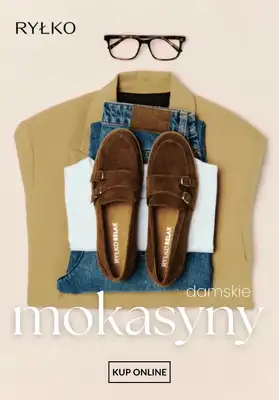 Ryłko - gazetka promocyjna Mokasyny damskie od czwartku 26.02 