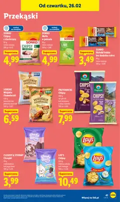 Lidl - gazetka promocyjna Oferta od czwartku od czwartku 26.02 do soboty 28.02 - strona 43