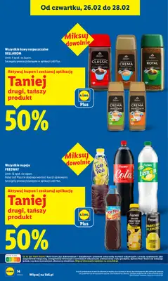 Lidl - gazetka promocyjna Oferta od czwartku od czwartku 26.02 do soboty 28.02 - strona 14