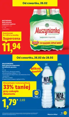 Lidl - gazetka promocyjna Oferta od czwartku od czwartku 26.02 do soboty 28.02 - strona 13
