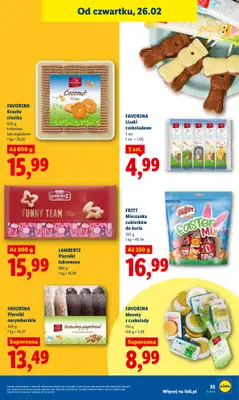 Lidl - gazetka promocyjna Oferta od czwartku od czwartku 26.02 do soboty 28.02 - strona 37