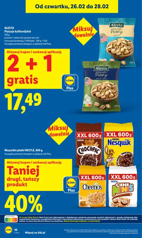 Lidl - gazetka promocyjna Oferta od czwartku od czwartku 26.02 do soboty 28.02 - strona 10