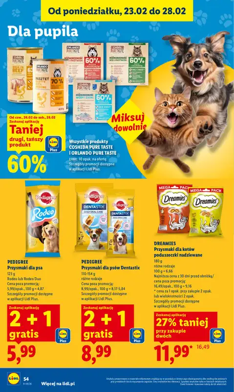 Lidl - gazetka promocyjna Oferta od czwartku od czwartku 26.02 do soboty 28.02 - strona 56
