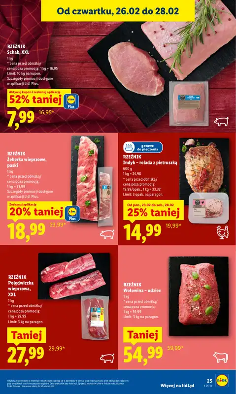 Lidl - gazetka promocyjna Oferta od czwartku od czwartku 26.02 do soboty 28.02 - strona 27
