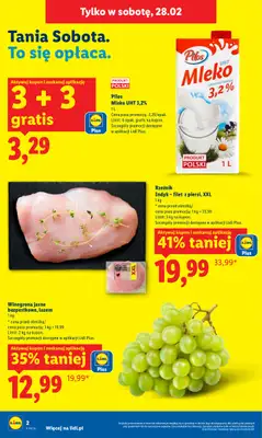 Lidl - gazetka promocyjna Oferta od czwartku od czwartku 26.02 do soboty 28.02 - strona 2