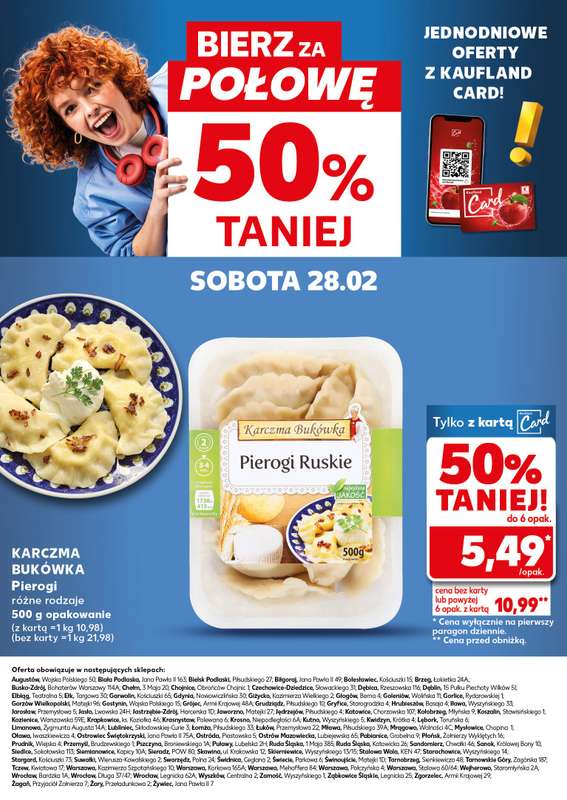 Kaufland - gazetka promocyjna Oferta Kaufland - SUPER SOBOTA od soboty 28.02 do soboty 28.02 - strona 28