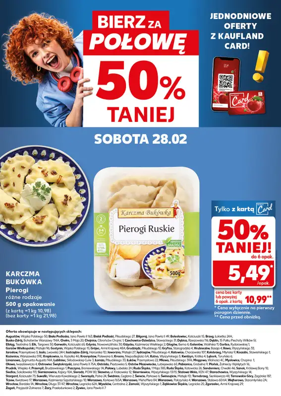 Kaufland - gazetka promocyjna Oferta Kaufland - SUPER SOBOTA od soboty 28.02 do soboty 28.02 - strona 28