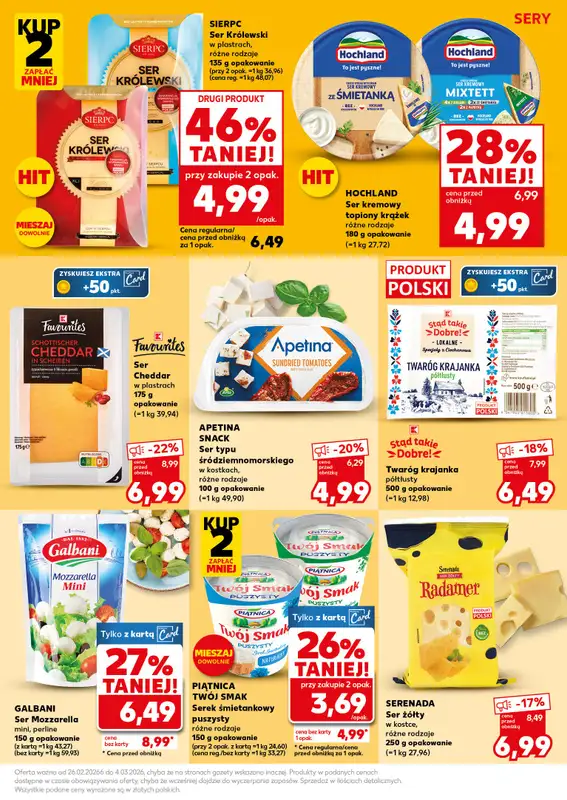 Kaufland - gazetka promocyjna Oferta Kaufland - SUPER SOBOTA od soboty 28.02 do soboty 28.02 - strona 21