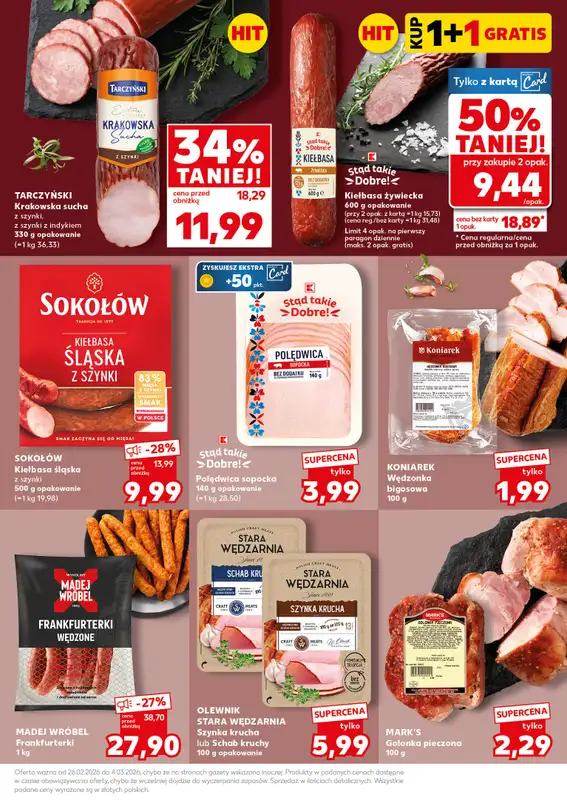 Kaufland - gazetka promocyjna Oferta Kaufland - SUPER SOBOTA od soboty 28.02 do soboty 28.02 - strona 19