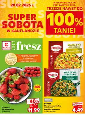 Kaufland - gazetka promocyjna Oferta Kaufland - SUPER SOBOTA od soboty 28.02 do soboty 28.02 - strona 2