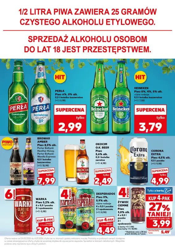 Kaufland - gazetka promocyjna Oferta Kaufland - SUPER SOBOTA od soboty 28.02 do soboty 28.02 - strona 25