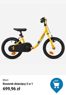 Rower dziecięcy 2 w 1
