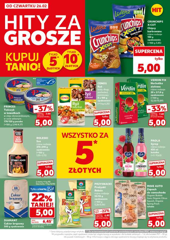 Kaufland - gazetka promocyjna Mocny Start od poniedziałku 02.03 do środy 04.03 - strona 6