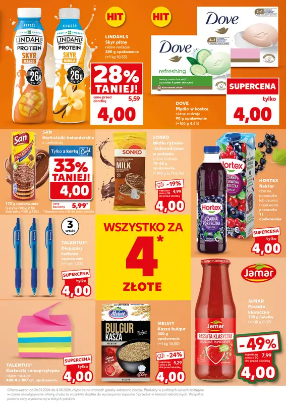Kaufland - gazetka promocyjna Mocny Start od poniedziałku 02.03 do środy 04.03 - strona 5