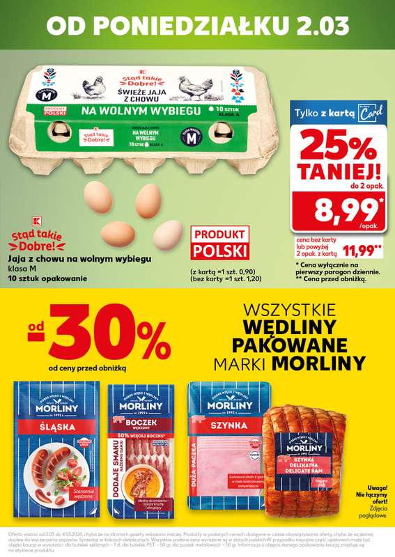 Kaufland - gazetka promocyjna Mocny Start od poniedziałku 02.03 do środy 04.03 - strona 3