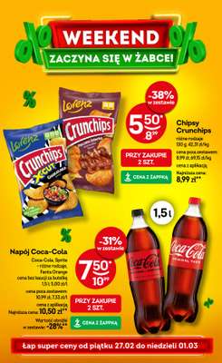 Żabka - gazetka promocyjna Gazetka weekendowa od piątku 27.02 do niedzieli 01.03