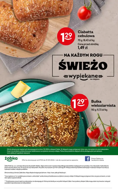 Żabka - gazetka promocyjna Gazetka weekendowa od piątku 27.02 do niedzieli 01.03 - strona 8