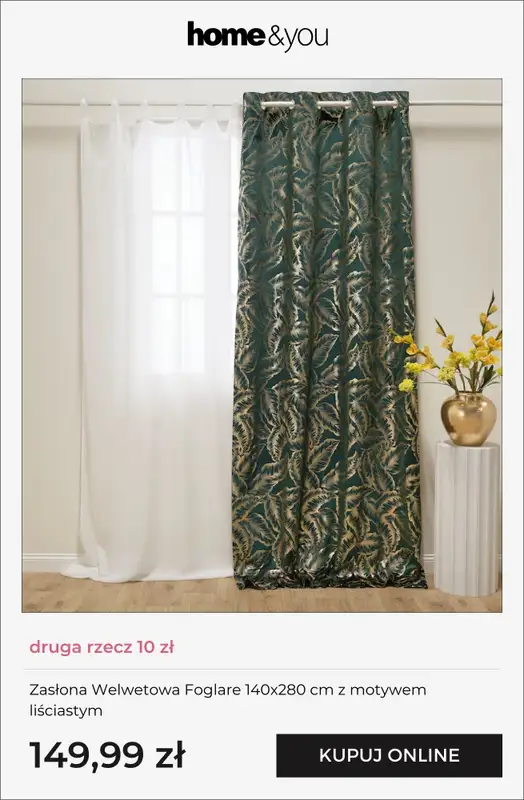 home&you - gazetka promocyjna Druga rzecz 10 zł od czwartku 26.02 do wtorku 03.03 - strona 5