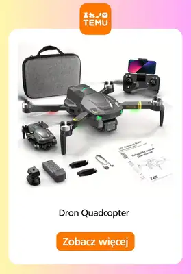 Temu - gazetka promocyjna Drony w niskich cenach od czwartku 26.02  - strona 9