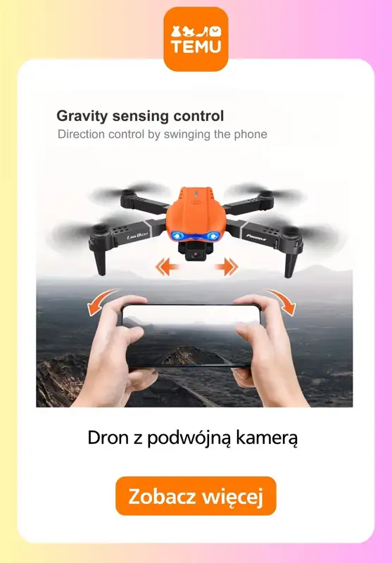Temu - gazetka promocyjna Drony w niskich cenach od czwartku 26.02  - strona 8