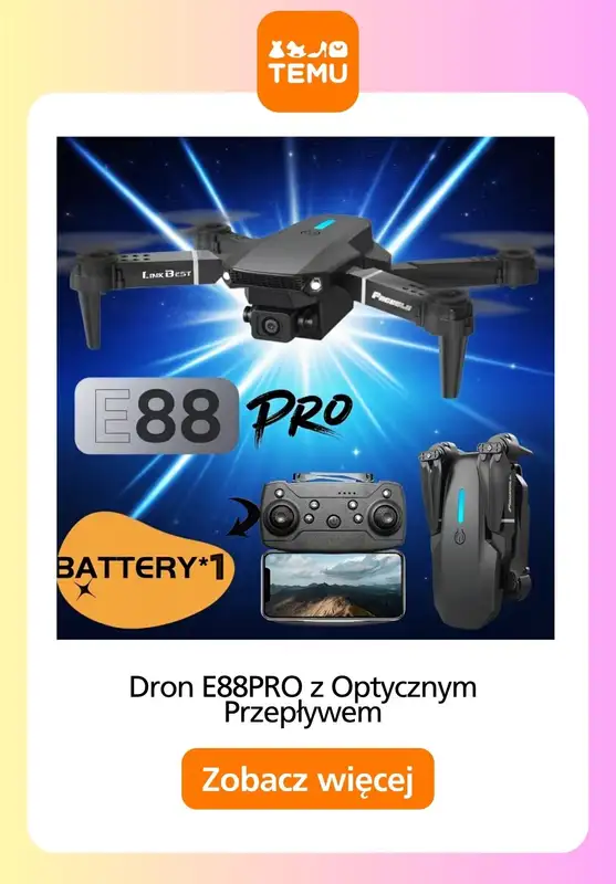Temu - gazetka promocyjna Drony w niskich cenach od czwartku 26.02  - strona 6