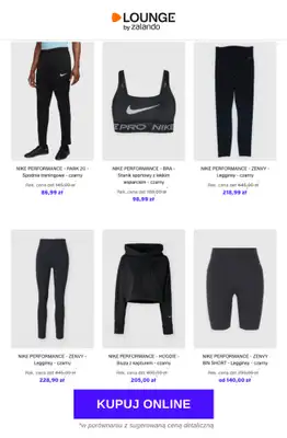 Lounge by Zalando - gazetka promocyjna Specjalne okazje:  Nike Performance od czwartku 26.02 do niedzieli 01.03 - strona 3