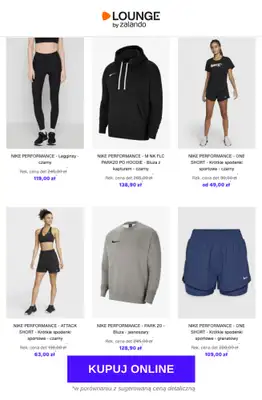 Lounge by Zalando - gazetka promocyjna Specjalne okazje:  Nike Performance od czwartku 26.02 do niedzieli 01.03 - strona 2