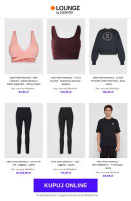 Lounge by Zalando - gazetka promocyjna Specjalne okazje:  Nike Performance od czwartku 26.02 do niedzieli 01.03 - strona 4