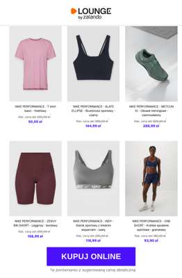 Lounge by Zalando - gazetka promocyjna Specjalne okazje:  Nike Performance od czwartku 26.02 do niedzieli 01.03 - strona 6