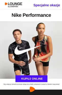 Lounge by Zalando - gazetka promocyjna Specjalne okazje:  Nike Performance od czwartku 26.02 do niedzieli 01.03